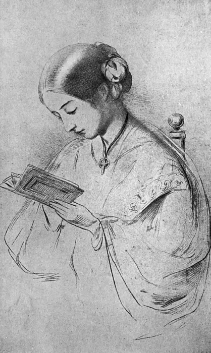 Framed Print : Nightingale Reading Framed Print : Nightingale Reading