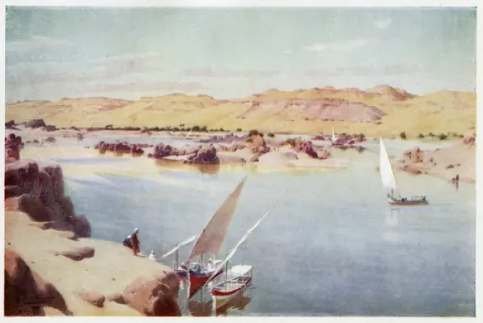 Framed Print : NILE / AT ASWAN / 1904 Framed Print : NILE / AT ASWAN / 1904
