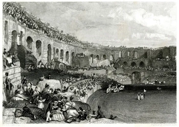 Framed Print : NIMES / AMPHITHEATRE Framed Print : NIMES / AMPHITHEATRE
