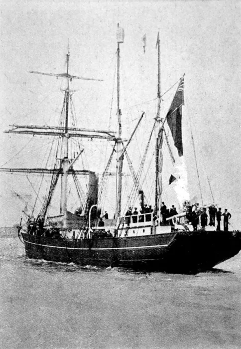 Framed Print : The Nimrod returning from Antarctica, 1909 Framed Print : The Nimrod returning from Antarctica, 1909