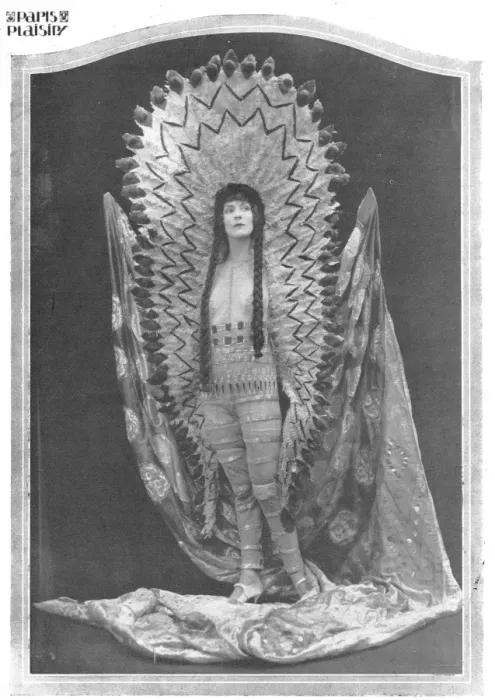 Framed Print : Nina Payne at the Folies Bergere, Paris, 1923 Framed Print : Nina Payne at the Folies Bergere, Paris, 1923