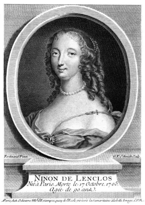 Framed Print : Ninon De Lenclos Framed Print : Ninon De Lenclos