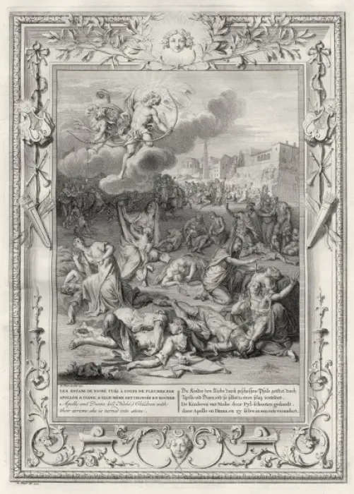 Framed Print : Niobe and her Family Framed Print : Niobe and her Family