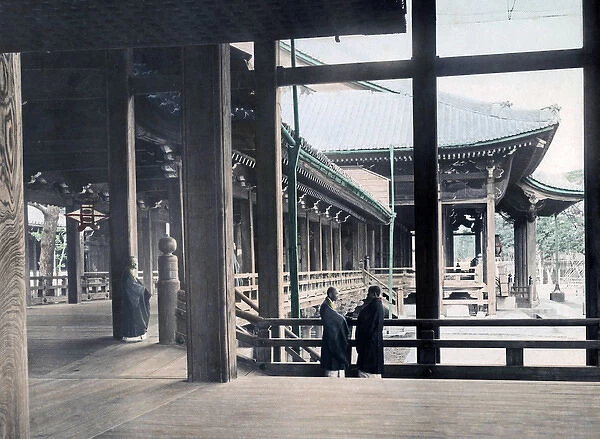 Nishi Honganji Temple, Kyoto, Japan, circa 1880s