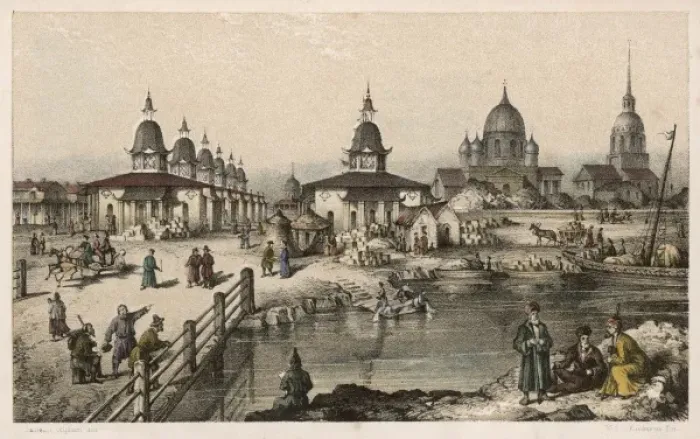 Framed Print : Nizhni Novgorod Fair Framed Print : Nizhni Novgorod Fair