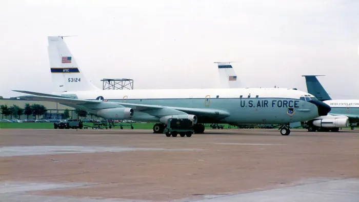 Framed Print : NKC-135A Stratotanker 55-3124 Framed Print : NKC-135A Stratotanker 55-3124