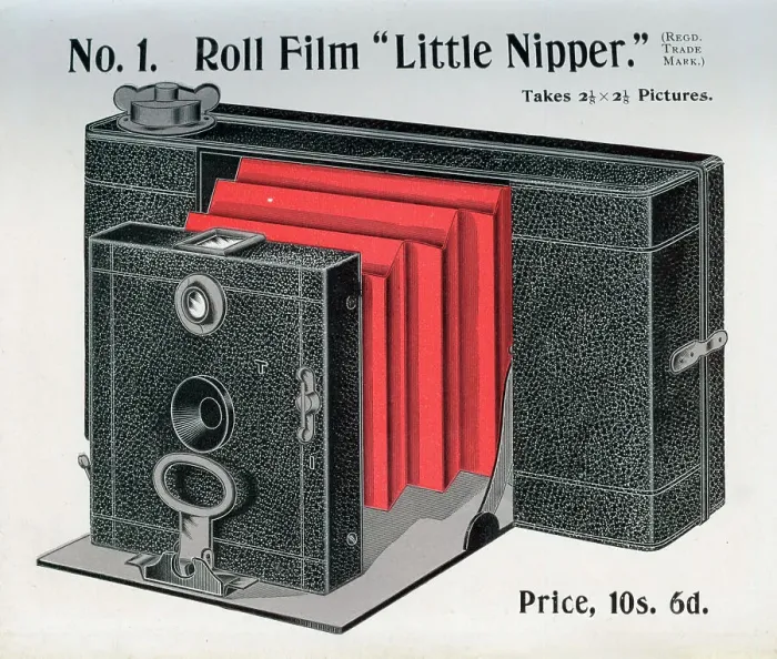 Framed Print : No. 1 Roll Film Little Nipper Camera Framed Print : No. 1 Roll Film Little Nipper Camera