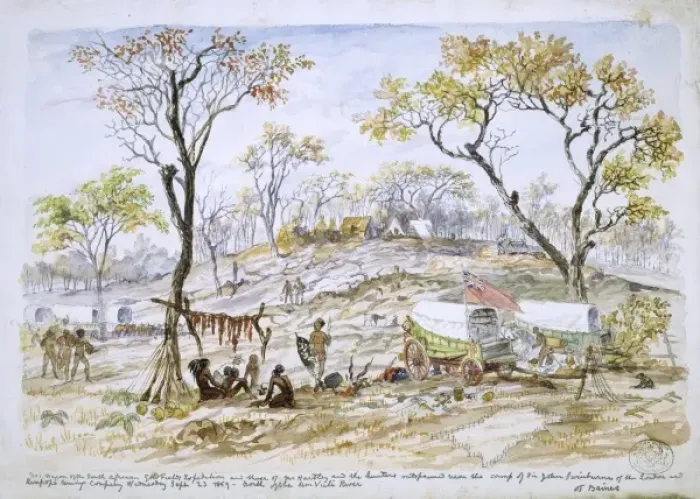 Framed Print : No. 1 Wagon, South African Gold Field Framed Print : No. 1 Wagon, South African Gold Field