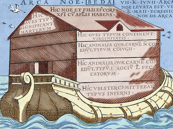 Noahs Ark in De Linguis gentium, libellum