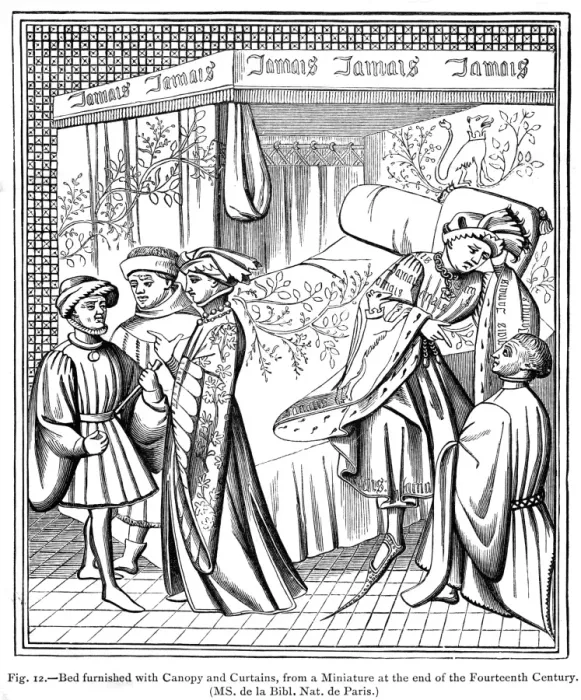 Framed Print : NOBLEMANs BED, C14 Framed Print : NOBLEMANs BED, C14