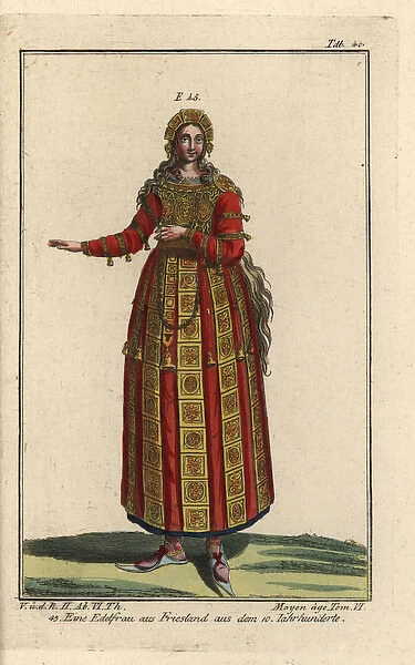 Noblewoman from Friesland from the 11th century