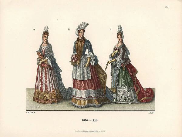 Noblewomen from the late 17th century