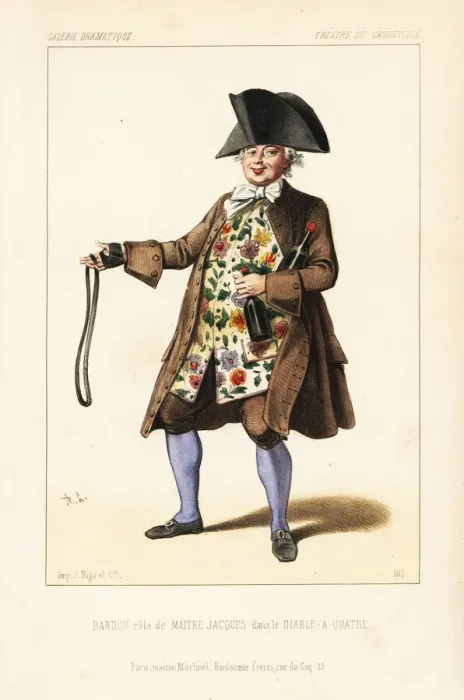 Framed Print : Noel Bardou as Maitre Jacques in le Diable-a-Quatre, 1845 Framed Print : Noel Bardou as Maitre Jacques in le Diable-a-Quatre, 1845