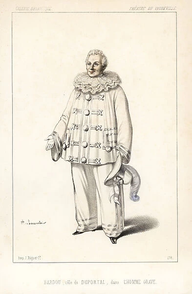 Noel-Edouard Bardou as Duportal in L Homme Grave, 1846