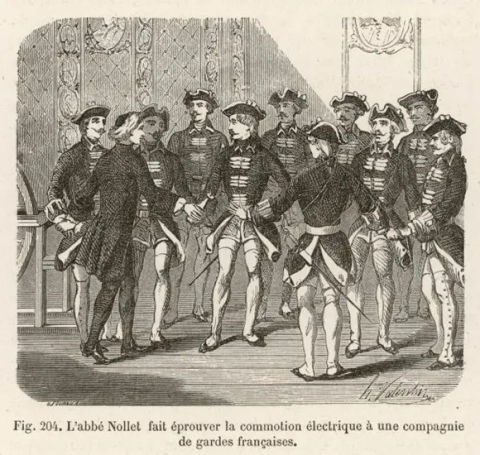 Framed Print : Nollet and Soldiers Framed Print : Nollet and Soldiers