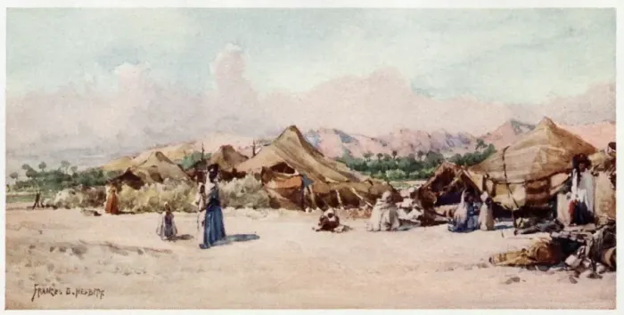 Framed Print : Nomad Camp, Algeria Framed Print : Nomad Camp, Algeria