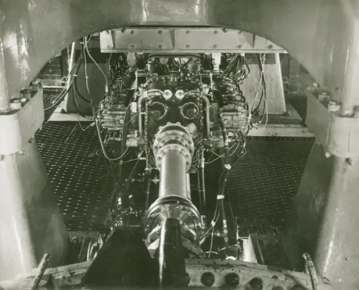 Framed Print : Nomad II engine under development Framed Print : Nomad II engine under development