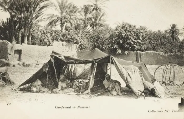 Framed Print : Nomadic Camp - Algeria Framed Print : Nomadic Camp - Algeria