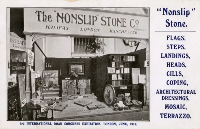 Framed Print : The Nonslip Stone Company - Road Congress Exhibition Framed Print : The Nonslip Stone Company - Road Congress Exhibition