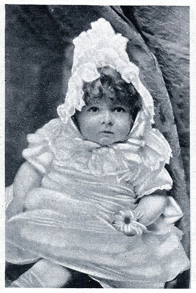 Norah Blaney as a baby