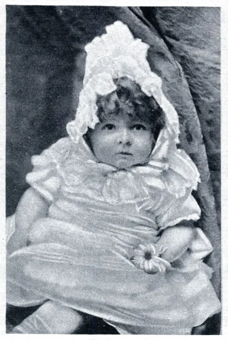 Framed Print : Norah Blaney as a baby Framed Print : Norah Blaney as a baby