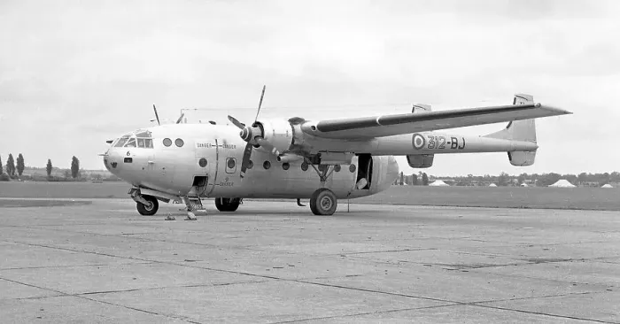 Framed Print : Nord 2501 Noratlas 312-BJ Framed Print : Nord 2501 Noratlas 312-BJ