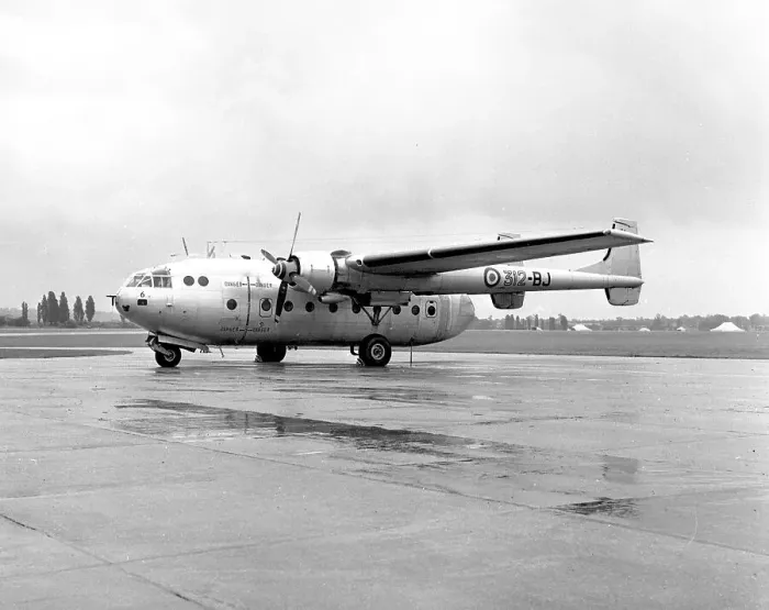 Framed Print : Nord 2501 Noratlas 6 - 316-BJ Framed Print : Nord 2501 Noratlas 6 - 316-BJ