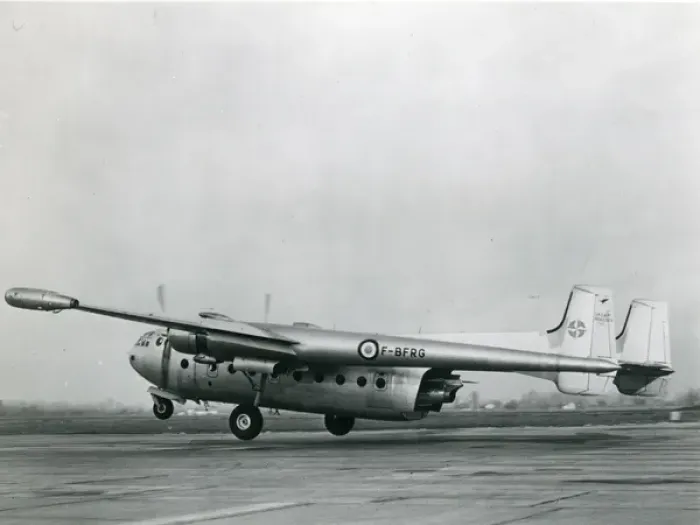 Framed Print : Nord 2508 Noratlas, F-BFRG, was used as an engine testbed Framed Print : Nord 2508 Noratlas, F-BFRG, was used as an engine testbed