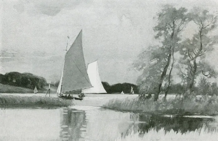 Framed Print : Norfolk Broads Framed Print : Norfolk Broads