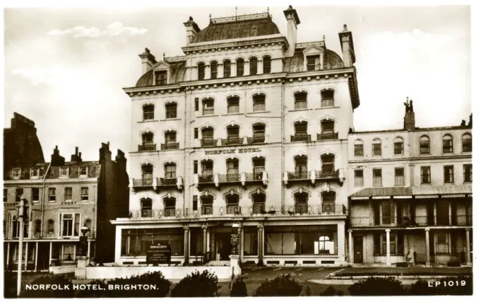 Framed Print : Norfolk Hotel, Brighton, Sussex Framed Print : Norfolk Hotel, Brighton, Sussex
