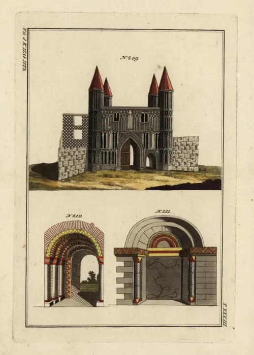 Framed Print : Norman church architecture in Essex