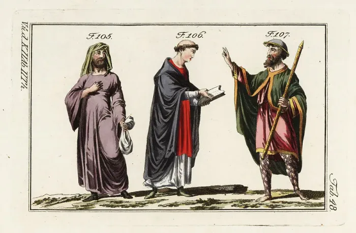 Framed Print : Norman preacher, monk and pilgrim Framed Print : Norman preacher, monk and pilgrim