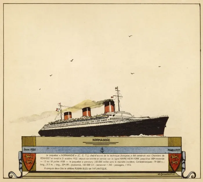 Framed Print : NORMANDIE. Surcouf is the worlds largest submarine before World War Two Framed Print : NORMANDIE. Surcouf is the worlds largest submarine before World War Two