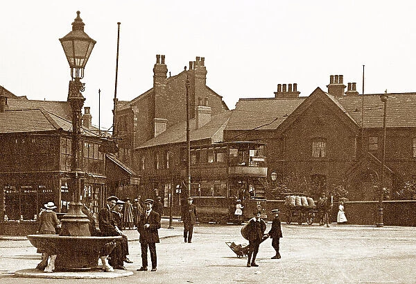 Normanton Market Place early 1900s