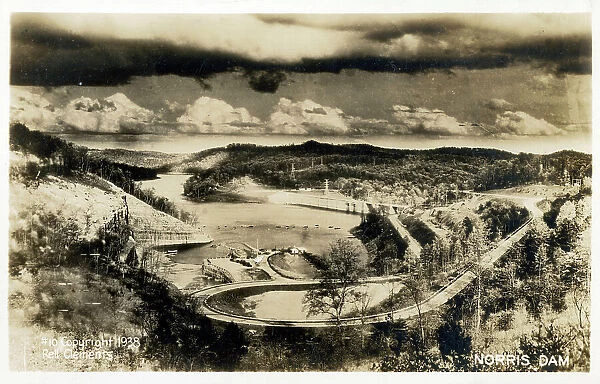 The Norris Dam, Tennessee, USA