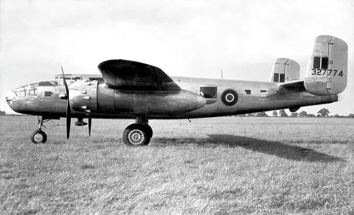 Framed Print : North American B-25J Mitchell 43-27774