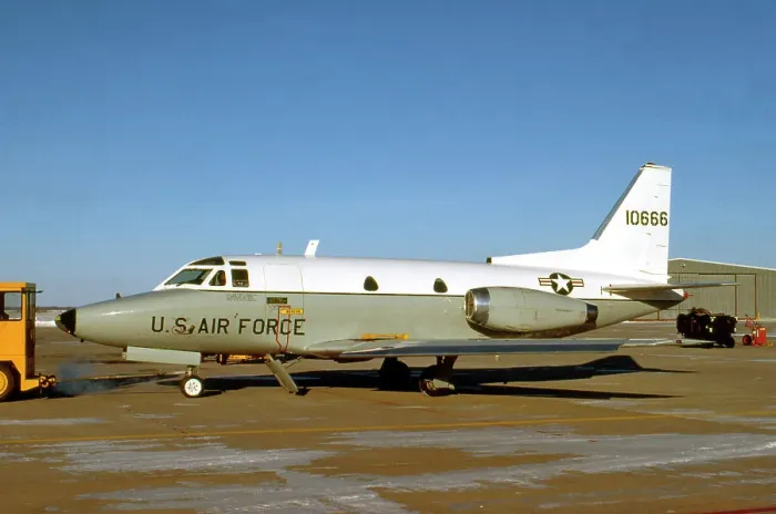 Framed Print : North American CT-39A Sabreliner 61-0666 Framed Print : North American CT-39A Sabreliner 61-0666