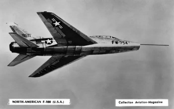Framed Print : North American F-100 Framed Print : North American F-100