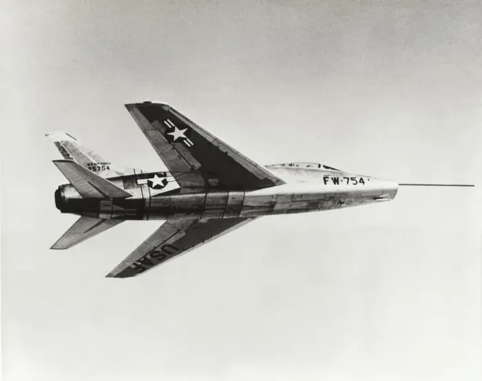 Framed Print : North American F-100 Super Sabre Framed Print : North American F-100 Super Sabre