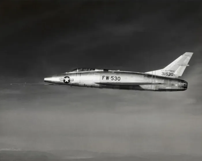 Framed Print : North American F-100 Super Sabre Framed Print : North American F-100 Super Sabre