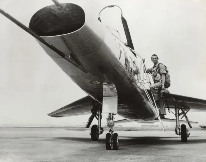 Framed Print : North American F-100 Super Sabre Framed Print : North American F-100 Super Sabre
