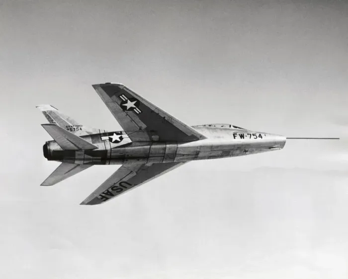 Framed Print : North American F-100 Super Sabre Framed Print : North American F-100 Super Sabre