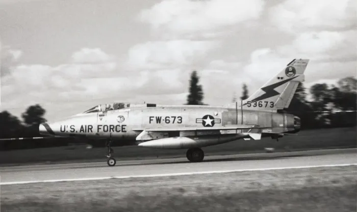 Framed Print : North American F-100 Super Sabre Framed Print : North American F-100 Super Sabre