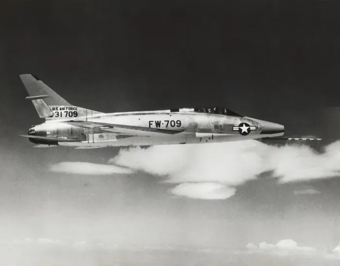 Framed Print : North American F-100C Super Sabre Framed Print : North American F-100C Super Sabre