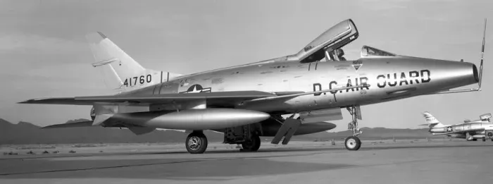 Framed Print : North American F-100C Super Sabre 54-1760 Framed Print : North American F-100C Super Sabre 54-1760