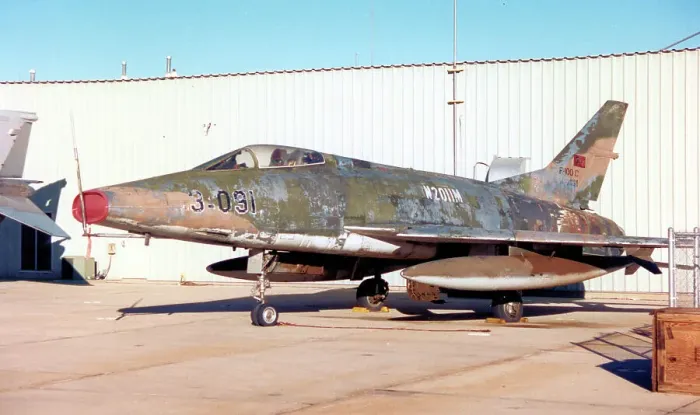 Framed Print : North American F-100C Super Sabre N2011M Framed Print : North American F-100C Super Sabre N2011M
