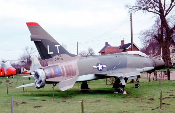 Framed Print : North American F-100D Super Sabre 54-2196 Framed Print : North American F-100D Super Sabre 54-2196