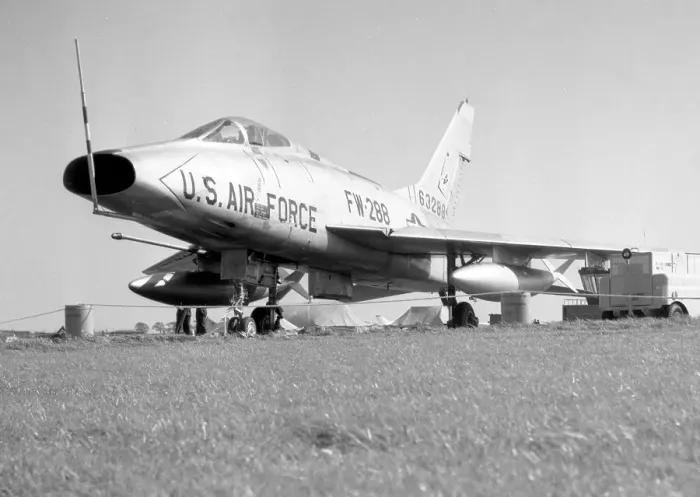 Framed Print : North American F-100D Super Sabre 56-3288 Framed Print : North American F-100D Super Sabre 56-3288