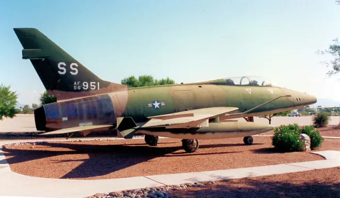 Framed Print : North American F-100F-15-NA Super Sabre 56-3951 Framed Print : North American F-100F-15-NA Super Sabre 56-3951