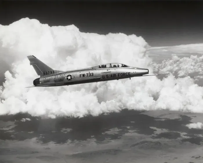 Framed Print : North American F-100F Super Sabre Framed Print : North American F-100F Super Sabre